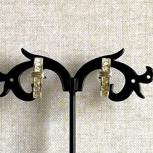 Roman ~ Half Hoops with Simulated Diamonds 💎